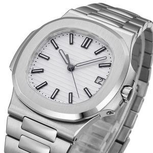 Montre de sport de luxe pour homme, boîtier octogonal, bracelet intégré en acier inoxydable, remontage automatique, montre-bracelet pour galas caritatifs - Product Image 2