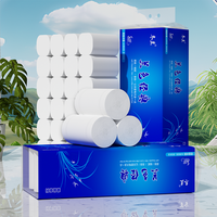 Rouleau de papier toilette portable compact, fabriqué en usine, doux pour la peau, en pâte vierge, pour le nettoyage quotidien