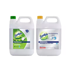 Liquide vaisselle professionnel Sunlight, écologique, pour usage en cuisine, 5L, avec des ingrédients hautement actifs - Product Image 1