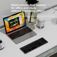 Clavier pliable sans fil best-seller transfrontalier pour téléphone portable et tablette, léger et portable