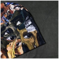 Gorros de punto con estampado digital, estilo europeo americano, de moda, streetwear, hip-hop, retro, unisex, casuales y versátiles.