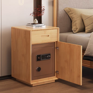 Modern <strong>Mini</strong> Smart Digital Bedside Nightstand Safe Assembled <strong>Drawer</strong> for Hotel Office Guest New Apartment Living Room Use - Product Image 4