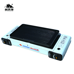 Barbecue d'extérieur avec plaques à <span class=keywords><strong>gaz</strong></span> <span class=keywords><strong>butane</strong></span>, appareil de livraison en chine - Product Image 4