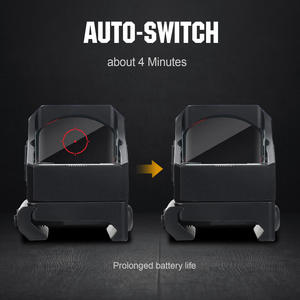 Ohhunt Réflexe Red Dot Sight Multi Réticule 12 Réglages de Luminosité Shake Awake Red Dot <span class=keywords><strong>Telescopic</strong></span> Sight - Product Image 4