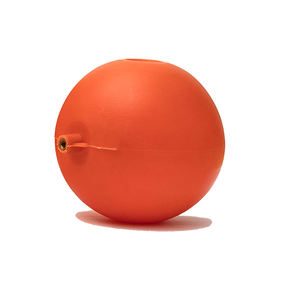 Esfera Redonda de Plástico Naranja de 150 mm de Diámetro, Flotador de Pesca - Product Image 1