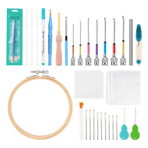 Venta caliente <span class=keywords><strong>Kit</strong></span> de <span class=keywords><strong>bordado</strong></span> Simple Single Poke Needle Set <span class=keywords><strong>Kit</strong></span> de <span class=keywords><strong>bordado</strong></span> para principiantes - Product Image 1