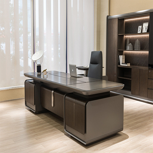 Office Furniture Luxury Comfortable Available Office Desk <strong>Executive</strong> l Shape Manager Desk Escritorio De Oficina Gerencial De Lujo - Product Image 1