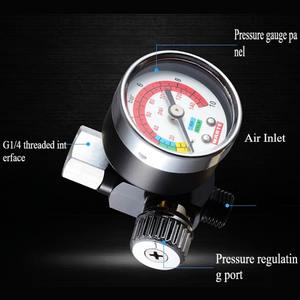 Accessori per utensili pneumatici e parti barometro vernice regolatore valvola di spruzzatura filtro aria manometro pistola a spruzzo regolatore - Product Image 5