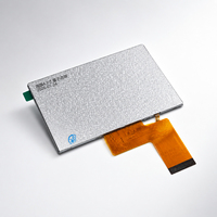 Panel LCD TFT IPS de 4.3 Pulgadas, Resolución 800x480, RGB, Interfaz I2C de 40 Pines, Retroiluminación LED de 500 Nits