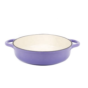 Pentola Olandese in Ghisa Smaltata Ecologica con Fondo Piatto, Compatibile con Fornelli a Gas/Induzione, per Zuppe e Brodi - Product Image 5