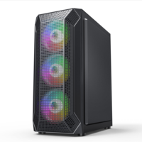 SAMA dengan Casing Pc Tempered Glass, Casing Komputer Tipe Gaming, Kabinet Komputer