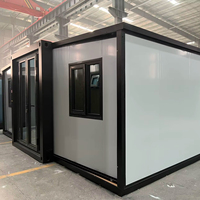 Maisons préfabriquées de 2 à 5 chambres fabriquées en Chine, maisons modulaires préfabriquées, maisons conteneurs extensibles