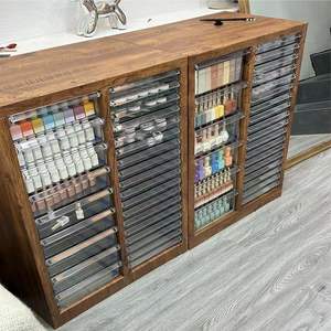 Meuble de rangement à tiroirs pour salon de manucure, présentoir de moules de pâtisserie, armoire de rangement pour vernis à ongles et colle, meuble de rangement domestique - Product Image 3