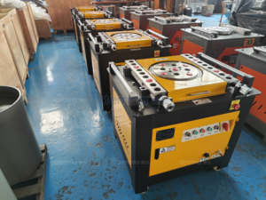 Dobladora de Barras de Refuerzo de Alta Precisión con Interruptor de Límite Mecánico - Product Image 3