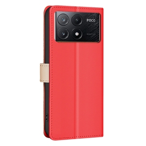 Para <span class=keywords><strong>Redmi</strong></span> A3/Note 13 Pro/13C/K70E Funda de cuero con tapa de PU de alta calidad, funda tipo billetera al por mayor para Xiaomi 13T - Product Image 2