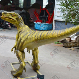 Dinosaurio Animatrónico de Fábrica, Dinosaurio Mecatrónico Velociraptor, Modelo de Dinosaurio Robótico Realista de Tamaño Natural, Modelos Animatrónicos - Product Image 5