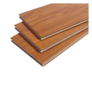 ऑनलाइन थोक क्लिक लकड़ी का फर्श लकड़ी का तख़्ता एचडीएफ लोकप्रिय डिजाइन लेमिनेटेड फर्श सस्ते