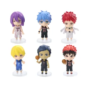 Figuras de acción de Kuroko, Kuroko, tetaya, Kagami, Taiga, Anime japonés, decoración de tartas, 2 estilos, PVC