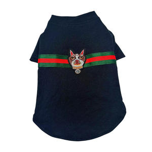 2025 INS été coton T-shirts à manches courtes pour Teddy bouledogue français <span class=keywords><strong>Bichon</strong></span> Frise <span class=keywords><strong>maltais</strong></span> chiens et chats - Product Image 5