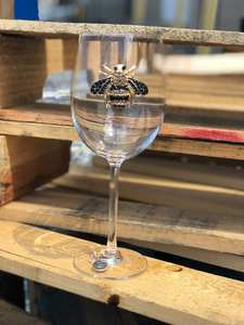 <span class=keywords><strong>Reina</strong></span> abeja, joyería no pintada, decorada, ostentosa, embellecedora, decorativa, cristal, vino - Product Image 5