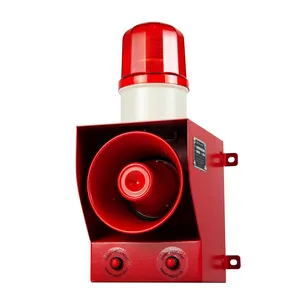 IP65 terdengar dan sistem alarm keamanan Visual YASONG SLA-05B sirene Alarm industri 130dB LED daya tinggi alarm keselamatan strobo