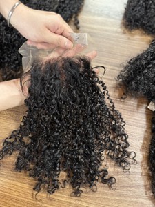 Meilleur prix pour cheveux humains vietnamiens, 100% cheveux vierges humains, tissage épais, paquets complets pour l'exportation - Product Image 3