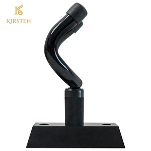 Support mural personnalisable KIRSTEN en noyer noir américain pour guitare, basse et <span class=keywords><strong>violon</strong></span>, avec fixation sécurisée détachable - Product Image 3