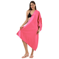 Microfiber Portable Fitness Swimming Beach Towel Quick-Dry Water Absorbent Magnetic Fixing Solid Color Thermal Hot Spring Towel