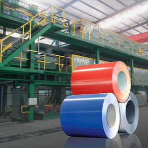 Ppgi mã màu trắng 9016 0.4mm prepainted cuộn dây thép mạ kẽm ASTM tiêu chuẩn màu tráng thép ppgl trong cuộn dây thép - Product Image 2