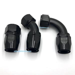 อลูมิเนียมสากล 20AN AN20 <span class=keywords><strong>AN</strong></span>-20 ข้อศอกตรง 45Deg 90 องศาน้ํามันการใช้หมุนปลายท่ออะแดปเตอร์ฟิตติ้งแบบใช้ซ้ําได้ - Product Image 1