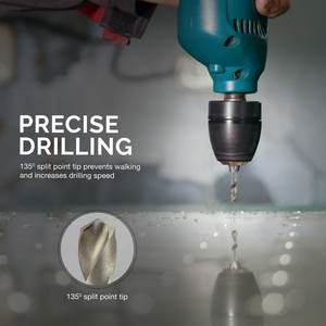 2025 DIN338 M2 hss ก้านหกเหลี่ยมชุดดอกสว่านเกลียวสั้นสำหรับสเตนเลสสตีล - Product Image 2