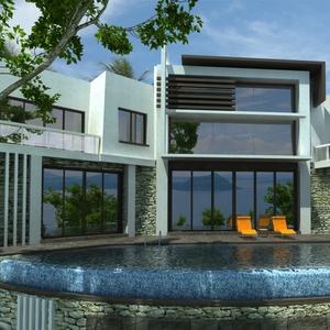 Piscina personal de 3 pisos, bonita - Product Image 1