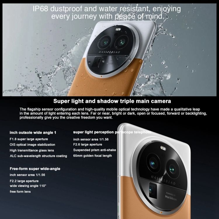 New Original OPPO Find X6 Pro 5G Mobile Phone - 16GB RAM, 256GB