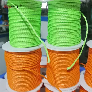 Cuerda de pesca de mar profundo de color personalizado UHMWPE línea de pesca submarina UHMWPE Cable de fusil antimordedura línea de arpón línea de esquisto fuerte