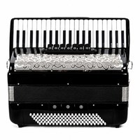 DFTF Promotion Exceptionnelle Accordéon Professionnel 41 Touches 120 Basses 7+3 Registres Clavier Musical