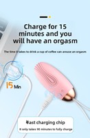 Vibrateur Little Seahorse Gladiator à télécommande pour massage des femmes - Jouet sexuel pour adultes invisible et portable