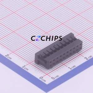 DF11-20DS-2C Housing (Wire-to-Board / Wire-to-Wire) P=2mm Connector ( Jack Structure: 2x10P )( Pitch: 2mm )( Row Spacing: 2mm ) - Product Image 2