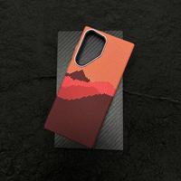 Étui de téléphone antichoc magnétique à texture en fibre de carbone de style professionnel pour Samsung Galaxy S25 S24 s 23 S22 Ultra S24 FE Plus