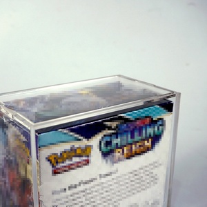 Boîte de Présentation en Acrylique Transparente Personnalisée pour Cartes Pokémon – Protection Optimale pour Boosters – Offre Spéciale - Product Image 3