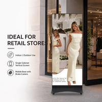 Pantalla LED P2.5 para Exteriores, Plegable, Tipo Tótem, IP65, para Publicidad, OEM ODM, Sistema Nova de 3840Hz, para Distribuidores y Contratistas Mayoristas