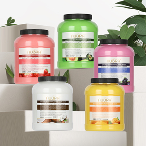 Mascarilla Capilar Vegana de Grado Profesional para Salón de Belleza, Reparación con Queratina, Suavizante, Previene el Enredado y el Frizz, Tratamiento de Fresa, Marca Privada OEM ODM - Product Image 3