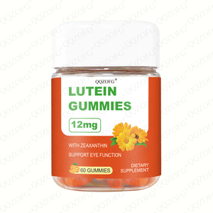 Bonbons gélifiés à la vitamine C, à la lutéine et à la zéaxanthine, complément alimentaire pour la santé des yeux pour adultes, adolescents et enfants, 2 gélifiés par jour, 60 unités - Product Image 1