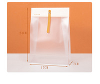 Sacs d'emballage transparents pour aliments, sachets en plastique scellés pour bonbons, Biscuits, Snacks cuits au four