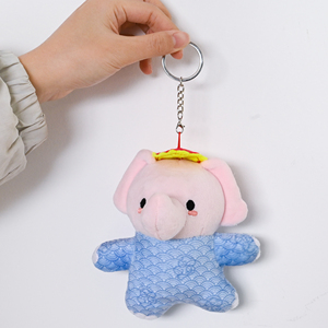 Cá Nhân Nhỏ Đồ Chơi Nhồi Bông Với Dễ Thương Trang Phục Phụ Kiện Nhỏ Tùy Chỉnh Sang Trọng Keychain Đồ Chơi - Product Image 1