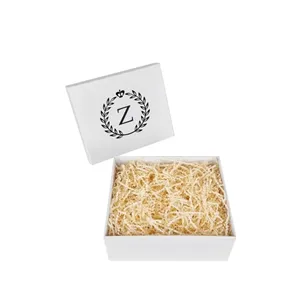 Caja de Regalo Vacía con Forma de E y Ribete Blanco, Materiales Reciclados, Cajas Rígidas con Laminado Brillante y Mate, Relieve para Regalos Florales - Product Image 4