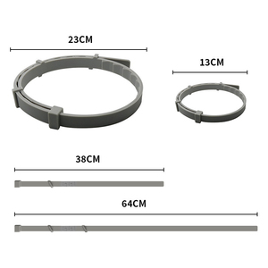 Collier apaisant réglable en silicone durable pour animaux de compagnie, à libération rapide pour l'entraînement, formule naturelle <span class=keywords><strong>anti</strong></span>-puces, tiques et moustiques, réduit leur impact - Product Image 3