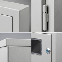 Boîtier de distribution en acier inoxydable IP65 étanche pour compteur, montage en surface, boîtier de commande électrique, alimentation électrique