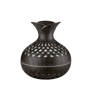 USB Rechargeable 300ml Wood Grain Desktop Humidifier New Home Office Portable Essential Air <b>Flower</b> <b>Diffuser</b> - Product Image 5