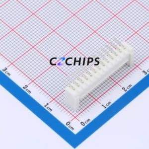 BX-HY2.0-13PWZ Wire-to-Board Pin Header Bent Lead Through Hole,P=2mm Connector 1x13P 2mm Right Angle Insert HY - Product Image 2