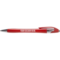 Stylos fléchettes chromés personnalisés
